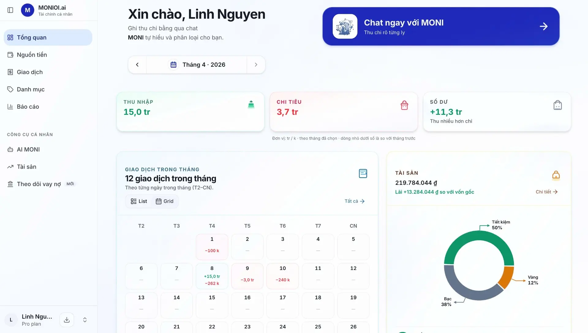 Ảnh sản phẩm demo của học viên Product Builder